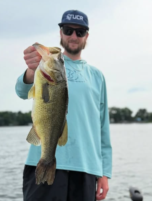 Light Blue Classic Flat Brim Rope Hat